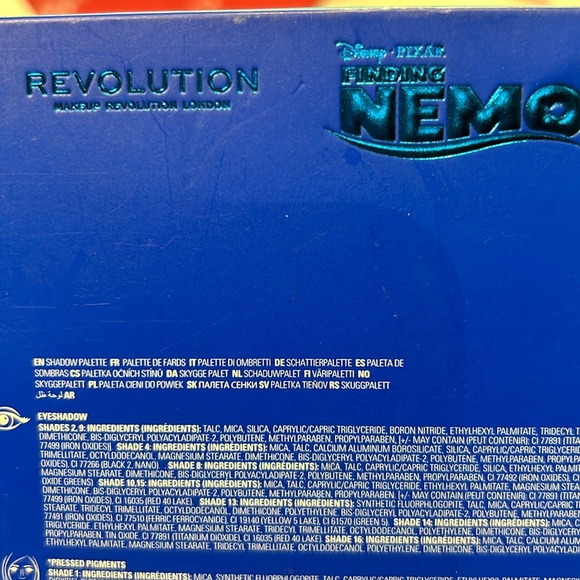 Disney Pixar Finding Nemo x Makeup Revolution P.Sherman Makeup Palette New - Picture 4 of 6